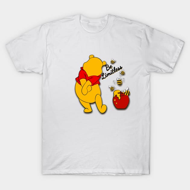 Anthropomorphic Teddy Bear Happy T-Shirt by PyGeek